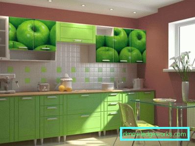 369-Kitchen pistachio color - 45 photos