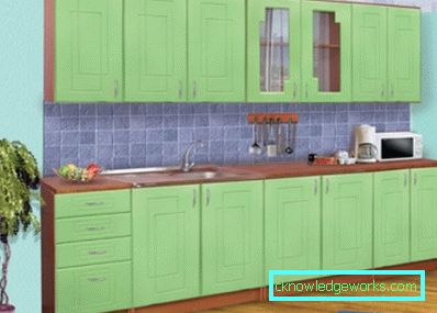 369-Kitchen pistachio color - 45 photos