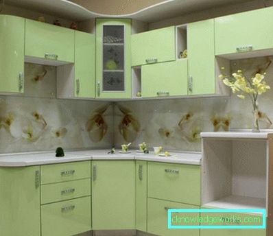 369-Kitchen pistachio color - 45 photos