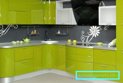 369-Kitchen pistachio color - 45 photos