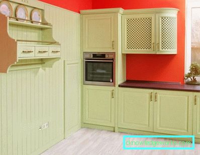 369-Kitchen pistachio color - 45 photos