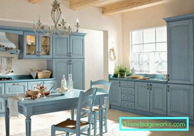 331-Blue Kitchen - perfect