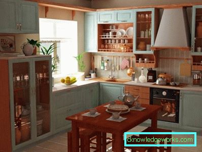 312-Country style kitchen - 105 photos