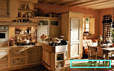 312-Country style kitchen - 105 photos