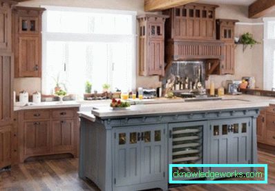 312-Country style kitchen - 105 photos