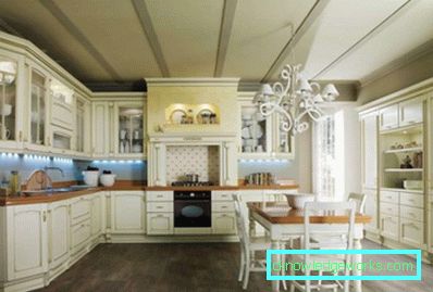 312-Country style kitchen - 105 photos