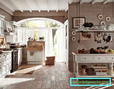 312-Country style kitchen - 105 photos
