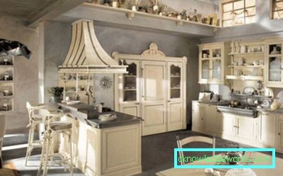 312-Country style kitchen - 105 photos