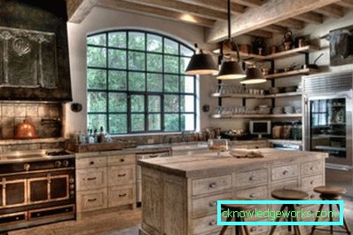 312-Country style kitchen - 105 photos