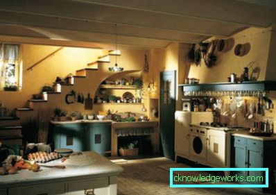 312-Country style kitchen - 105 photos