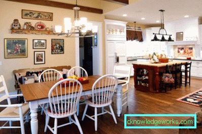 312-Country style kitchen - 105 photos