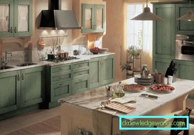312-Country style kitchen - 105 photos