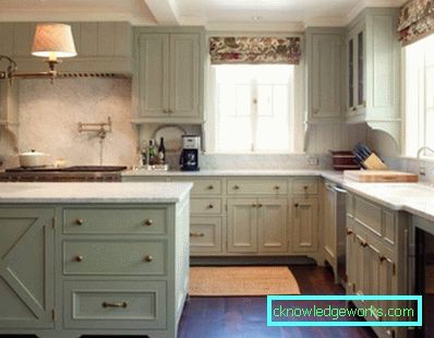 312-Country style kitchen - 105 photos