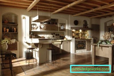 312-Country style kitchen - 105 photos