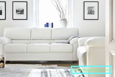 Modular living room furniture in modern style - design photos