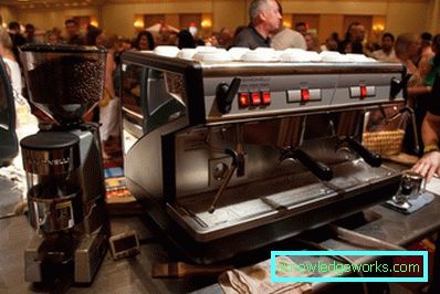 Professional coffee machine