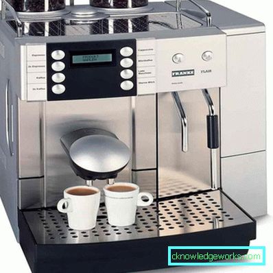 Professional coffee machine