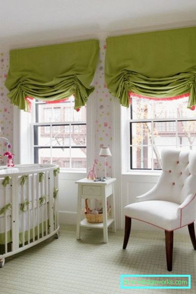 Curtains in the nursery - requirements