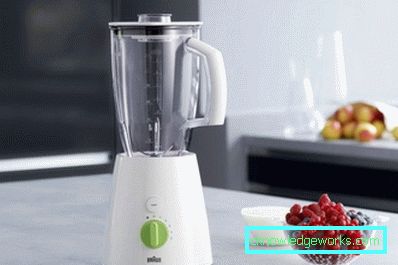Stationary blender with a bowl of various materials Stationary blender with a bowl of various materials