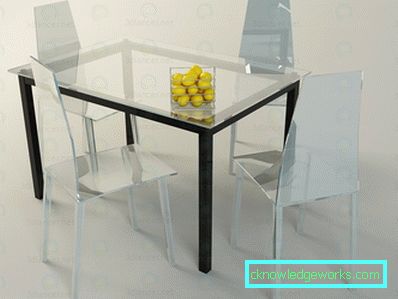 Glass Kitchen Table Glass Kitchen Table