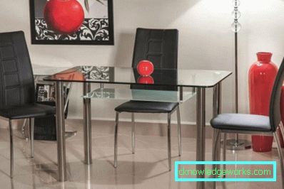 Glass Kitchen Table Glass Kitchen Table