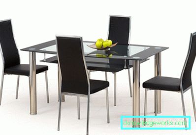Glass Kitchen Table Glass Kitchen Table