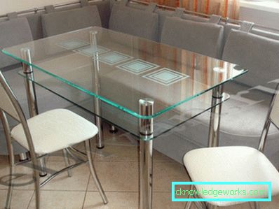 Corner sofa in the kitchen