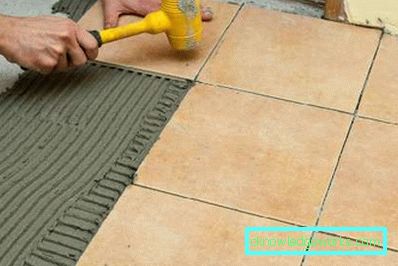 Laying tiles in the bathroom do it yourself