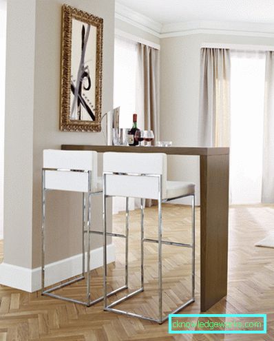 High table for the kitchen High table for the kitchen