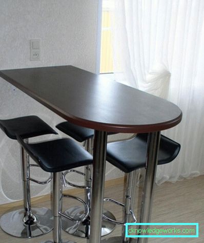 High table for the kitchen High table for the kitchen