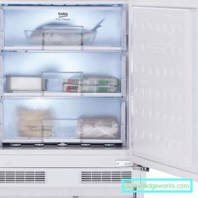 Built-in fridge without freezer