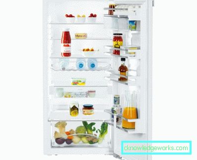 Built-in fridge without freezer