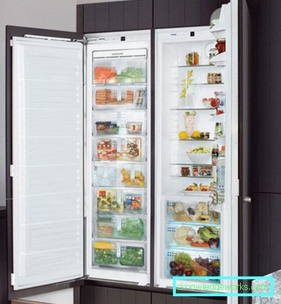 Built-in fridge without freezer