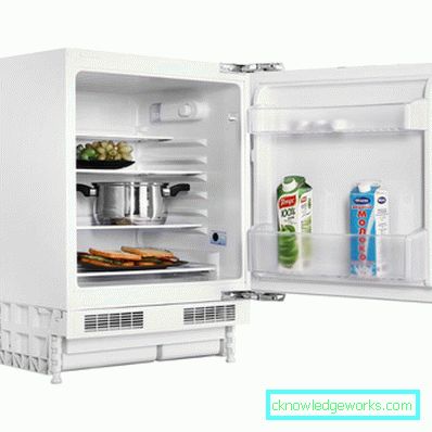 Built-in fridge without freezer