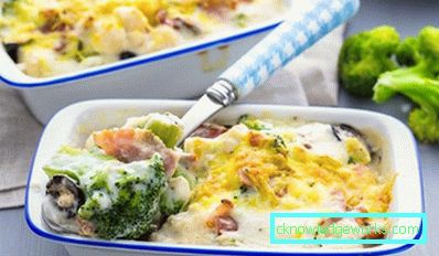 187-Broccoli Casserole in the oven