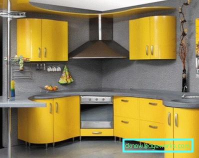 165-yellow kitchen - the color of heat