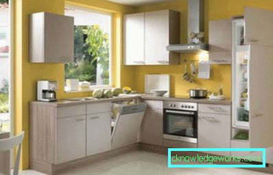 165-yellow kitchen - the color of heat