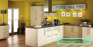 165-yellow kitchen - the color of heat