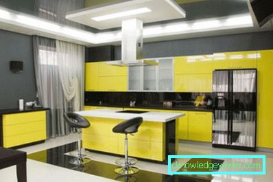 165-yellow kitchen - the color of heat